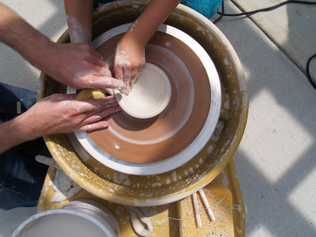 Photo Pottery wheel